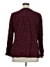 Christopher & Banks Red Long Sleeve Blouse Size XL - photo 2