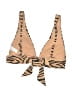 Aerie Animal Print Tan Swimsuit Top Size M - photo 2