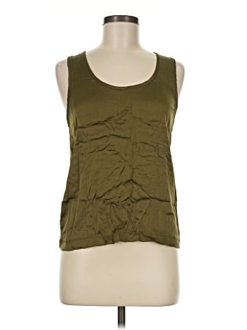 Reiss Sleeveless Silk Top (view 1)