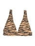 Aerie Animal Print Tan Swimsuit Top Size M - photo 1