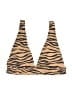 Aerie Animal Print Tan Swimsuit Top Size M - photo 1