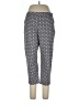 Talbots Polka Dots Gray Casual Pants Size 10 Petite - photo 1