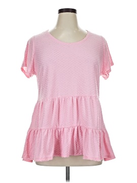 Lane Bryant Short Sleeve Blouse