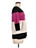 Kenneth Cole REACTION Color Block Pink Silk Pullover Sweater Size M - photo 4