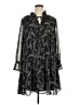Versona 100% Polyester Paisley Black Casual Dress Size XL - photo 1