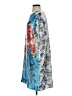 Clover Canyon 100% Polyester Color Block Floral Graphic Blue Cocktail Dress Size S - photo 5