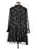 Versona 100% Polyester Paisley Black Casual Dress Size XL - photo 2