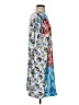 Clover Canyon 100% Polyester Color Block Floral Graphic Blue Cocktail Dress Size S - photo 4