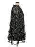 Versona 100% Polyester Paisley Black Casual Dress Size XL - photo 4