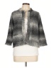 The Limited Gray Faux Fur Jacket Size L - photo 1