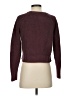 Fossil 100% Cotton Burgundy Pullover Sweater Size XS - photo 2