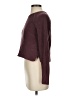 Fossil 100% Cotton Burgundy Pullover Sweater Size XS - photo 5