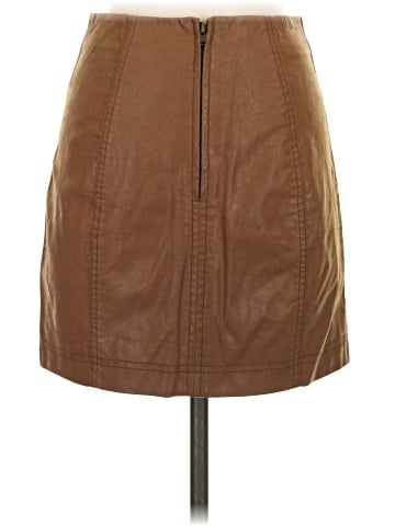 Free People Faux Leather Skirt (view 2)