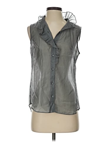 CAbi Sleeveless Button-Down Shirt (view 1)