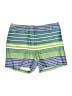 J. McLaughlin Stripes Green Khaki Shorts Size 0 - photo 1
