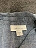 J.Jill 100% Linen Gray Denim Jacket Size M - photo 6