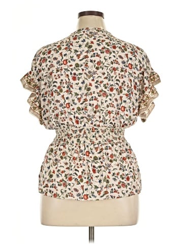 Max Studio Short Sleeve Blouse (view 2)