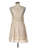Entro Tan Cocktail Dress Size L - photo 2