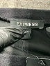 Express Solid Black Casual Dress Size L - photo 7