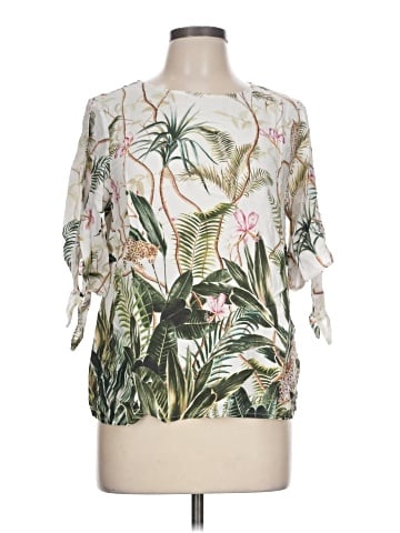 H&M Short Sleeve Blouse (view 1)