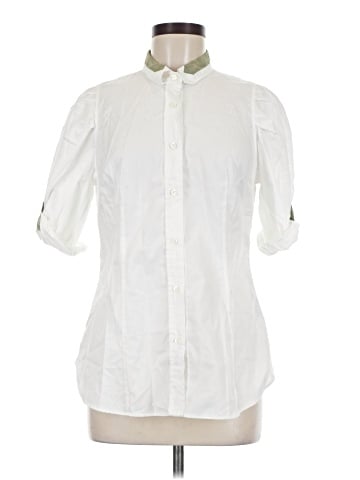 Rivamonti 3/4 Sleeve Button-Down Shirt (view 1)
