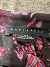 Sanctuary 100% Recycled Polyester Paisley Black Long Sleeve Blouse Size M - photo 7