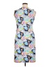 J. McLaughlin Print Blue Cocktail Dress Size XL - photo 2