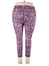 Zella Floral Purple Pink Active Pants Size 2X - photo 2
