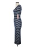 J for Justify Stripes Blue Casual Dress Size S - photo 5