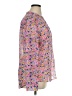 Kut from the Kloth 100% Polyester Floral Pink Long Sleeve Blouse Size XL - photo 4