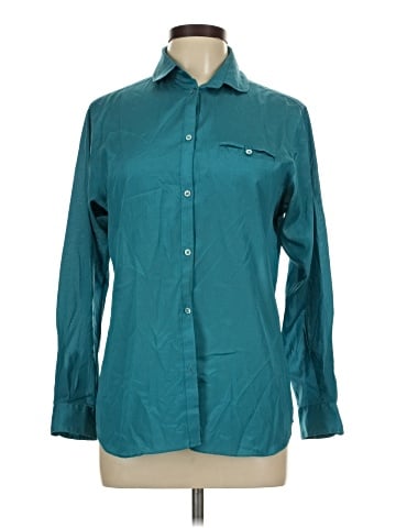 Liz Claiborne Long Sleeve Button-Down Shirt (view 1)