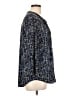 NY Collection Blue 3/4 Sleeve Blouse Size L - photo 4
