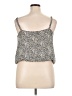 INC International Concepts 100% Polyester Ivory Tank Top Size XL - photo 2