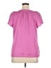 Talbots 100% Polyester Pink Short Sleeve Blouse Size 14 - photo 2