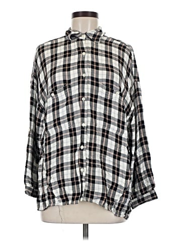 Max Studio Long Sleeve Button-Down Shirt (view 1)