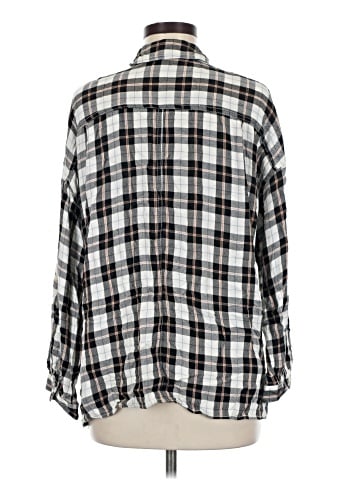 Max Studio Long Sleeve Button-Down Shirt (view 2)