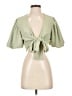 Altar'd State 100% Polyester Green 3/4 Sleeve Blouse Size S - photo 1