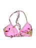 Xhilaration Tropical Pink Swimsuit Top Size XS - photo 2