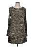 Lularoe 100% Polyester Chevron-herringbone Black Casual Dress Size L - photo 1