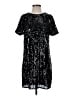 Nine West 100% Polyester Stars Black Cocktail Dress Size XS - photo 1