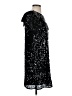 Nine West 100% Polyester Stars Black Cocktail Dress Size XS - photo 4