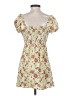 Rewind Yellow Short Sleeve Blouse Size S - photo 2