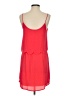 Peppermint 100% Polyester Solid Red Casual Dress Size S - photo 2