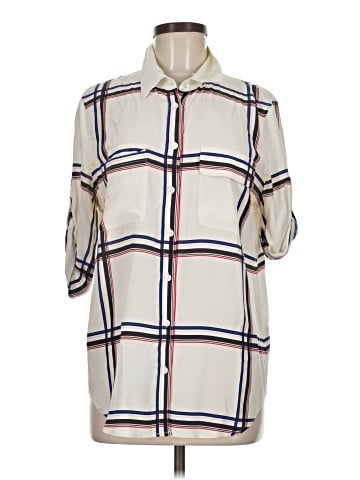 Equipment 3/4 Sleeve Button-Down Shirt (view 1)
