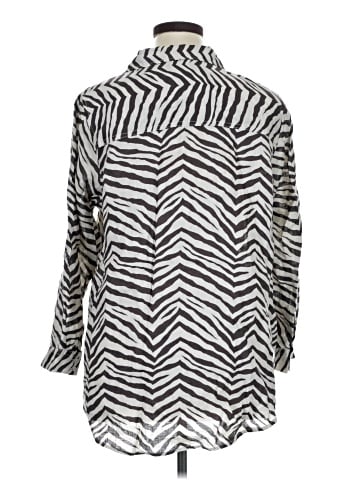 Tahari Long Sleeve Blouse (view 2)