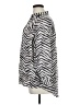 Tahari 100% Linen Animal Print Silver Long Sleeve Blouse Size 1X - photo 5