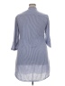 Passport 100% Polyester Blue 3/4 Sleeve Blouse Size 2X - photo 2
