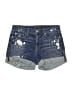 Level 99 Stars Blue Denim Shorts Size 27 waist - photo 1