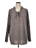 Miss Chievous Gray Pullover Sweater Size 1X - photo 1