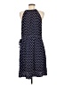 Pixley 100% Polyester Polka Dots Blue Casual Dress Size M - photo 2